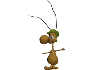 Ant 3D Model preview