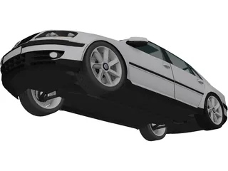 Volkswagen Phaeton 3D Model preview