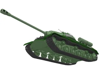 IS-3 Heavy Tank 3D Model preview