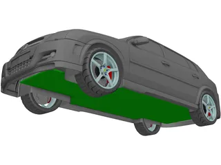 Opel Signum 3D Model preview