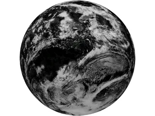 Earth 3D Model preview