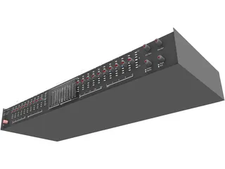 Graphic Equalizer 3D Model preview