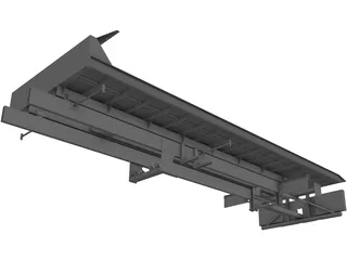 Rollback for 8 ton Towtruck 3D Model preview