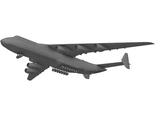 Antonov An-225 Mriya 3D Model preview