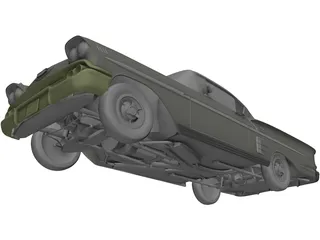 Chevrolet Impala (1958) 3D Model preview