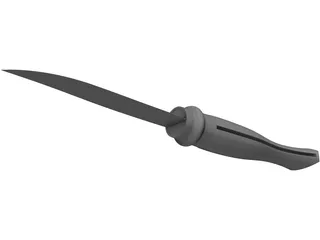 Opinel Knife 3D Model preview
