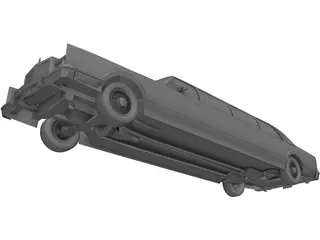 Lincoln Towncar 3D Model preview