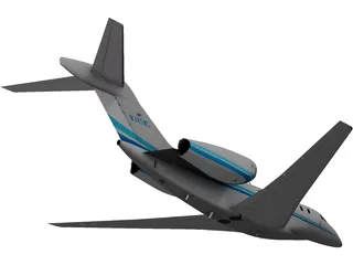 Cessna Citation X 3D Model preview