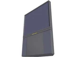 TV Projection 3D Model preview
