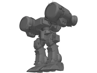 Phalanx 3D Model preview