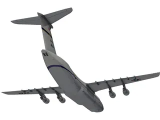 Lockheed C-5 Galaxy 3D Model preview