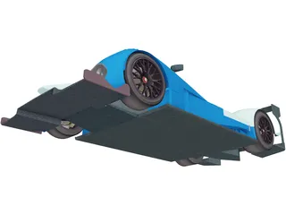 Courage LC70 LeMans 3D Model preview