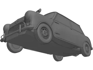 Mini Cooper 3D Model preview
