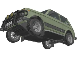 VAZ 21213 Niva 3D Model preview