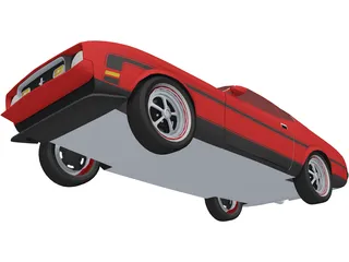 Ford Mustang Mach-1 3D Model preview