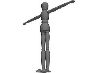 Dummy 3D Model preview