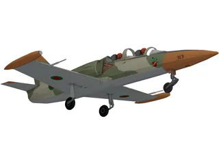 Aero L-39 Albatros Bangladesh Air Force 3D Model preview