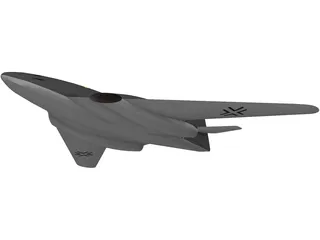 Messerschmitt Me 262 HG III 3D Model preview