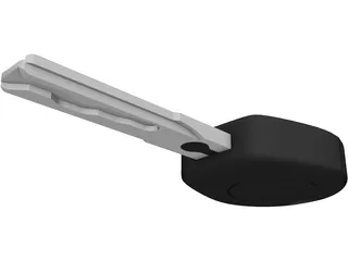 Electronic Car Key 3D Model preview