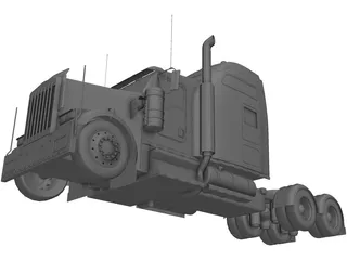 Peterbilt 379 3D Model preview