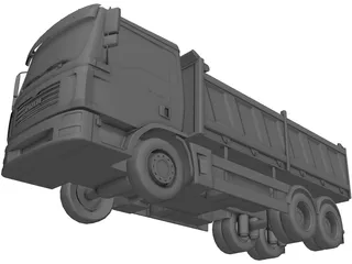 MAN T6L8.210 Truck 3D Model preview