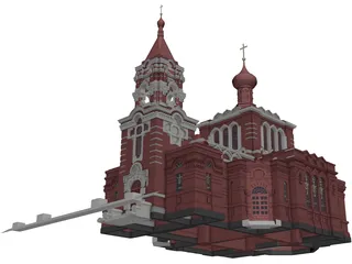 Church Russian 3D Model preview