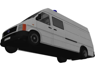 Ambulance 3D Model preview