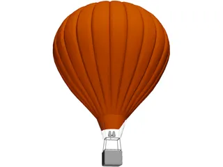 Air Sphere Balloon 3D Model preview