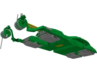 T-9000 3D Model preview