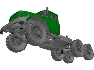 ZIL 131 3D Model preview