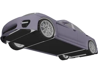 Porsche Panamera (2010) 3D Model preview