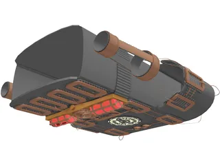 Powersuit 3D Model preview