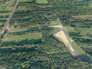 Le Mans Racing Circuit 3D Model preview