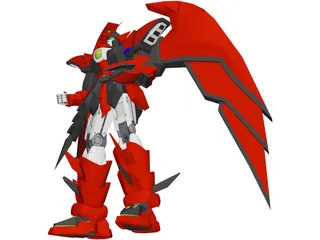 Oz-MS13 Gundam Epyon 3D Model preview