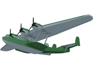 Dornier Do 24 ATT 3D Model preview