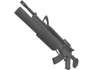 M4 3D Model preview