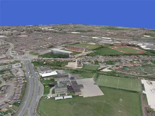 Swindon City (UK) 3D Model preview