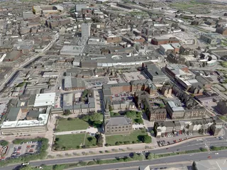 Wolverhampton City (UK) 3D Model preview