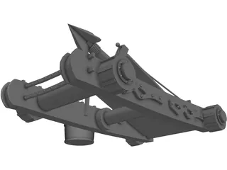 Cross Bow 3D Model preview