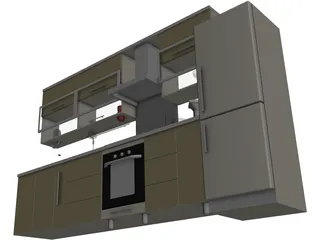 Kitchen 3D Model preview