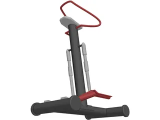 Step Mashine 3D Model preview