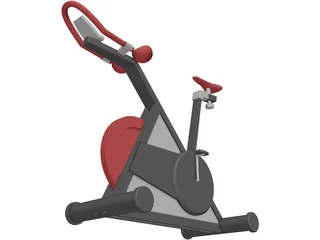 Bike Machine 3D Model preview