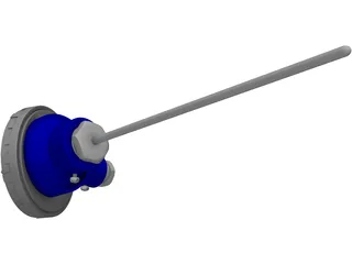 Temperature Probe 3D Model preview