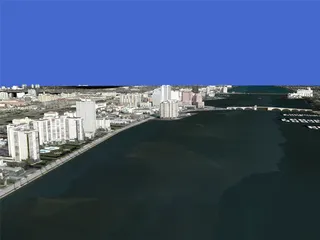 West Palm Beach City 3D Model preview
