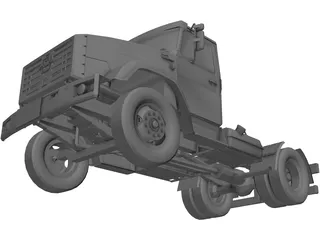 ZIL 4421 3D Model preview