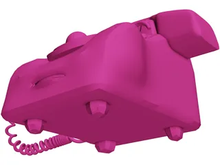 Funny Phone 3D Model preview