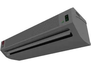 Air Conditioner LG Int 3D Model preview
