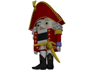 Nutcracker 3D Model preview
