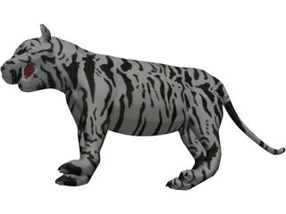Tiger 3D Model preview