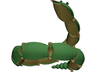 Snake 3D Model preview